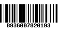 Código de Barras 8936007820193