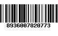 Código de Barras 8936007820773