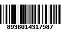 Código de Barras 8936014317587