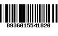 Código de Barras 8936015541820