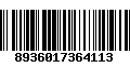 Código de Barras 8936017364113