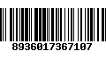 Código de Barras 8936017367107