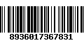 Código de Barras 8936017367831