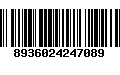 Código de Barras 8936024247089