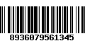 Código de Barras 8936079561345