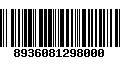 Código de Barras 8936081298000