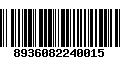 Código de Barras 8936082240015