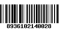 Código de Barras 8936102140028