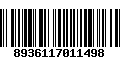 Código de Barras 8936117011498