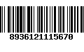 Código de Barras 8936121115670