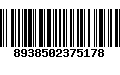 Código de Barras 8938502375178