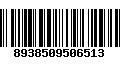 Código de Barras 8938509506513