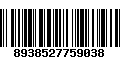 Código de Barras 8938527759038