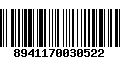 Código de Barras 8941170030522