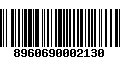 Código de Barras 8960690002130