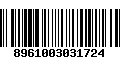 Código de Barras 8961003031724