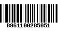 Código de Barras 8961100285051