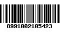 Código de Barras 8991002105423