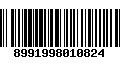 Código de Barras 8991998010824