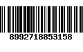 Código de Barras 8992718853158