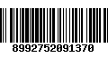 Código de Barras 8992752091370