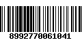 Código de Barras 8992770061041