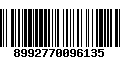 Código de Barras 8992770096135