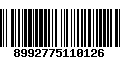 Código de Barras 8992775110126