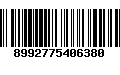 Código de Barras 8992775406380
