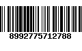 Código de Barras 8992775712788