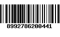 Código de Barras 8992786200441