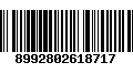 Código de Barras 8992802618717