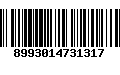 Código de Barras 8993014731317