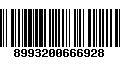 Código de Barras 8993200666928