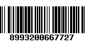 Código de Barras 8993200667727