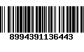 Código de Barras 8994391136443