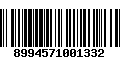 Código de Barras 8994571001332