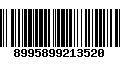 Código de Barras 8995899213520