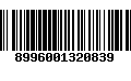 Código de Barras 8996001320839