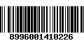 Código de Barras 8996001410226