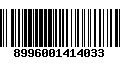 Código de Barras 8996001414033