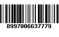 Código de Barras 8997006637779