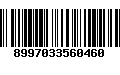 Código de Barras 8997033560460