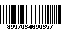 Código de Barras 8997034690357