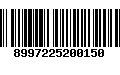 Código de Barras 8997225200150