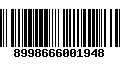 Código de Barras 8998666001948