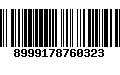 Código de Barras 8999178760323