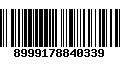 Código de Barras 8999178840339