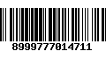 Código de Barras 8999777014711