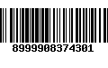 Código de Barras 8999908374301